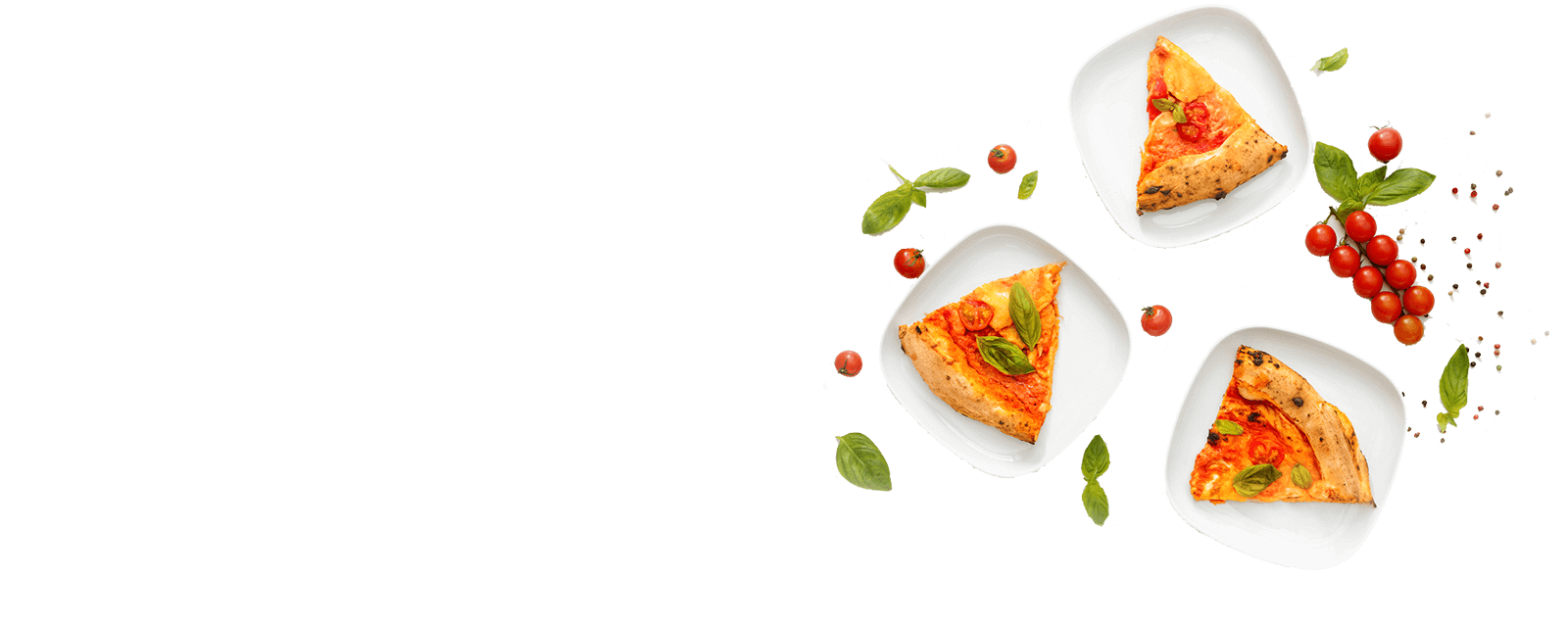 Pizza slices